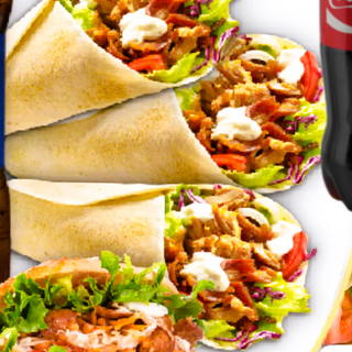 Menu Durum elige tu carne 