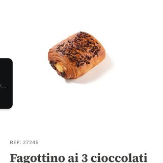 Saccottino al cioccolato
