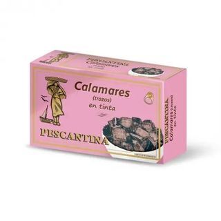 Calamares En Su Tinta Pescantina 72 Gr.
