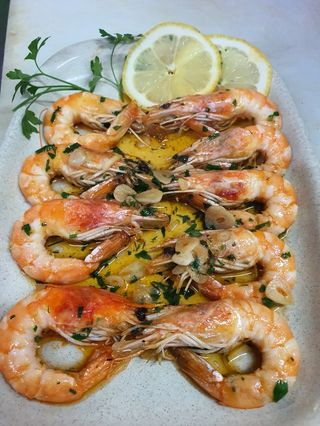 Camarão ao Alho