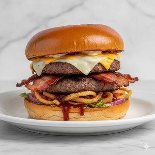 Burger Con Churrasco