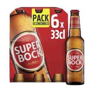 6x Super Bock 33cl