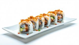 Uramaki tempura