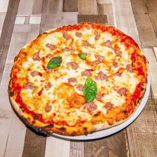 margherita con salsiccia