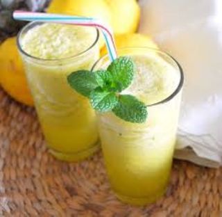 Natural Batido de Abacaxi