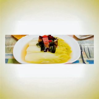 Salată baby cu supă 上汤娃娃菜