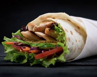 Shawarma Normal De Carne De Pollo