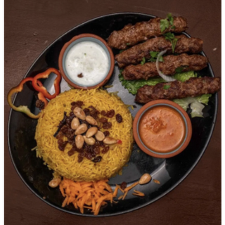 Kabsa à la viande Elbayt Eldimashki 