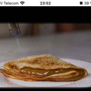 Crepe dulce de leche 