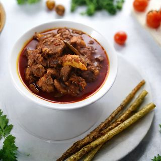ცხვრის ხორცი როგანჯოში - Mutton Roganjosh