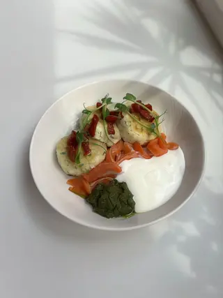 Сирники з лососем