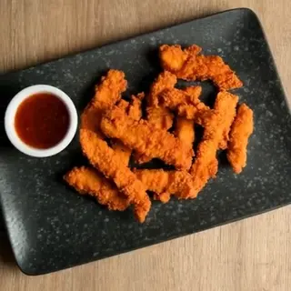 Sticks de pollo con salsa sweet chili