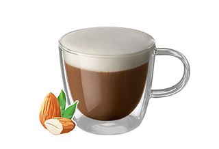 Американо з мигдалевим молоком