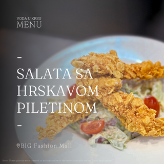 Salata sa hrskavom piletinom