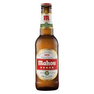 Mahou Cinco Estrellas Sin Gluten 33cl.