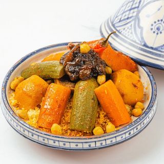 COUSCOUS POULET AU LEGUMES + LBEN 