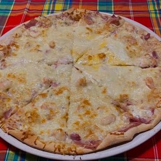 Pizza de gambón (mediana)