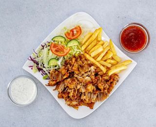 Plato Kebab Normal (Con Todas Las Verduras)