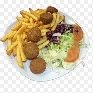 Menù panino falafel