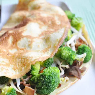Crêpe végétarienne