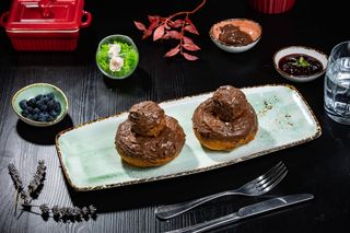 Papanași cu Nutella