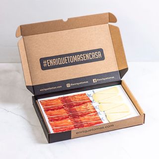 Jamón y queso de oveja curado (ración)