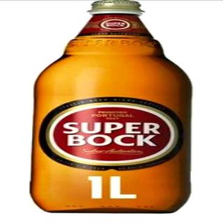 Super Bock Garrafa Cerveja de Portugal 1L