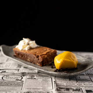 El Brownie sin helado