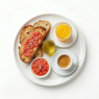 Combo De Pan Con Tomate