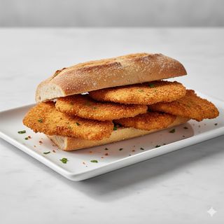 Bocadillo Especial De Lomo Rebozado