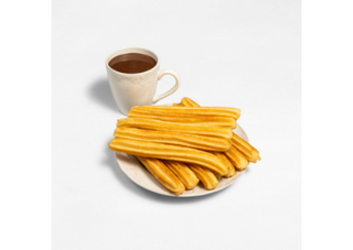 2 RACIONES CHURROS + 0,5L DE CHOCOLATE (2 PERSONAS)