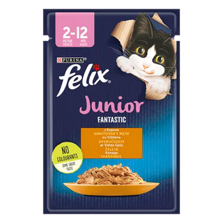FELIX Fantastic Junior з куркою, 85г