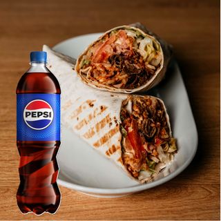 Lawasz Bąbelkowy Ser & Bekon + Pepsi 0,5l