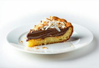 Cascioncino alla Nutella e scaglie di cocco