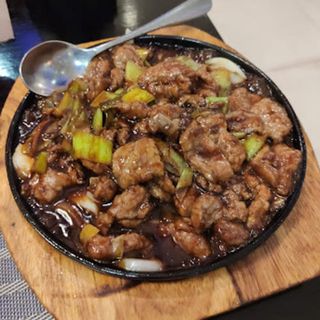 Ternera Con Salsa De Ostras