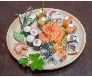 Sushi e Sashimi - 15 peças Leve 2 pague 1 Promo