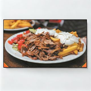 Talerz z baraniną wołowiną