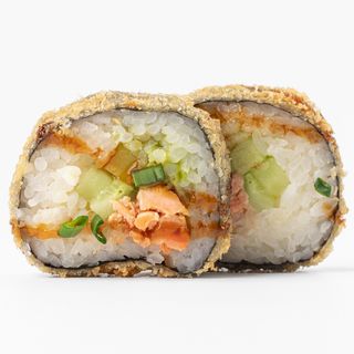 Futomaki teriyaki salmon