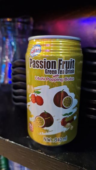 Bubble Tea Passion Fruit Flavor