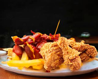 Menú salchibroaster