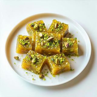 Barfi al pistacchio
