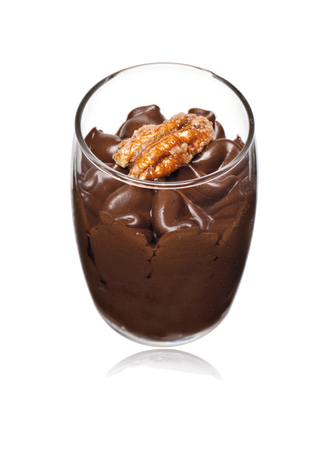 Helado de chocolate 72% con nuez