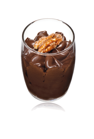Helado de chocolate 72% con nuez