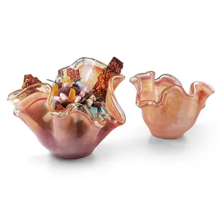 Coupe Murano Opaline Rose Gm