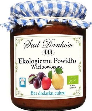 POWIDŁO WIELOOWOCOWE B/C BIO 270 g - SAD DANKÓW