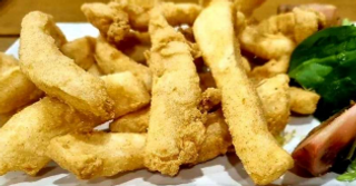 Chocos fritos (ración)