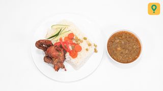 Yassa au Poulet + Riz blanc 