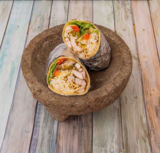 Burrito Fajitas de Pollo