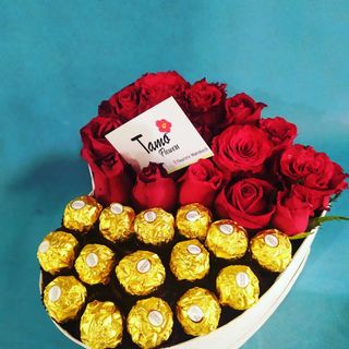 Box Flowers & Chocolate