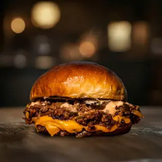 Sloppy Joe single burger